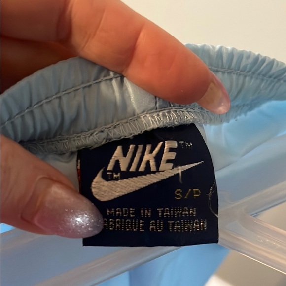Vintage Nike Light Blue Track Pants - Picture 6 of 7